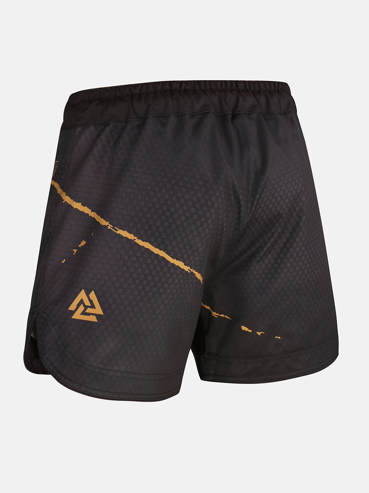 Peresvit Legend ММА Fight Shorts Black Rain Medium Length, Photo № 7